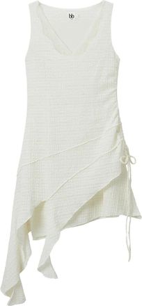 B+ab Asymmetrisch gelaagde jurk - Wit