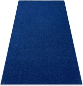 RugsX Carpet wall-to-wall eton dark blue blue 250x400 cm