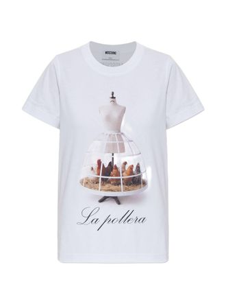 Moschino Graphic Print Short-Sleeve T-Shirt