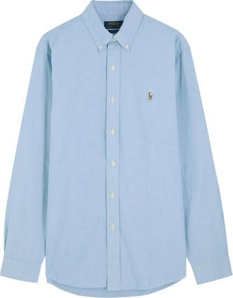 Polo Ralph Lauren Oxford Cotton Shirt - Blue - Xxl