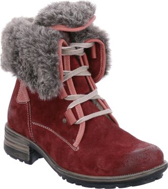 Josef Seibel Dames Enkellaars Sandra 04 in rood