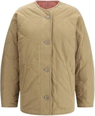 Isabel Marant Jassen, Dames, Veelkleurig, S, Polyester, Nesmae Reversible Coat