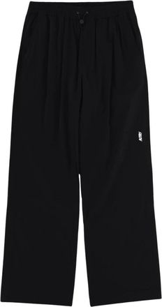Autry Broeken, Heren, Zwart, M, Nylon, Wide Leg Track Pants