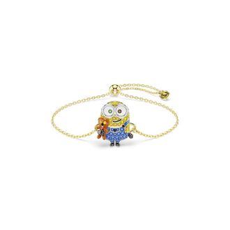 Swarovski Accessoires, Dames, Veelkleurig, ONE Size, Minions Bob Armband Pav&eacute;