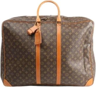 Louis Vuitton Pre-owned Weekend Bags, female, Brown, Size: ONE SIZE Pre-owned Vintage Weekend Bag
