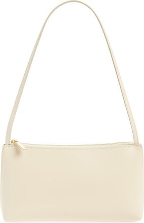 Mansur Gavriel Gaia Leather Shoulder Bag in Cremma at Nordstrom