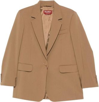 Max Mara Mstbalco Button Blazer