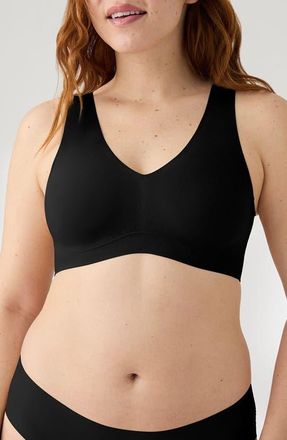 True & Co. Body Lift V-Neck Bralette in Black at Nordstrom, Size X-Large