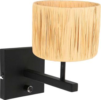 Steinhauer Steinhauer - Aplique De Pared - Stang - Negro - Hierba Metal