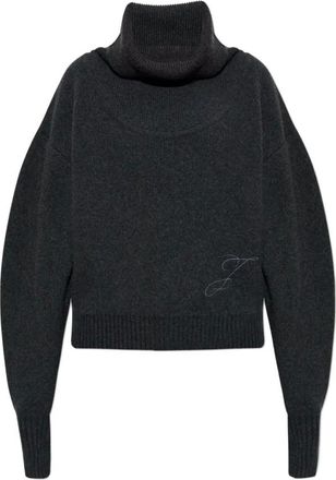 Jacquemus Donna, Maglie, Grigio, M, new