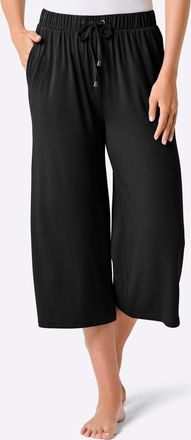 Feel Good 7/8-Hose FEEL GOOD, Damen, Gr. 36/38, Normalgr&ouml;ssen, schwarz, 95% Viskose, 5% Elasthan, unifarben, Hosen 7/8-Hose