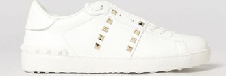 Valentino Garavani Rockstud Untitled Studded Smooth Leather Trainers