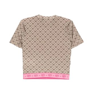 Chiara Ferragni Dames, Tops, Beige, Maat: XS