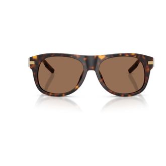 Dolce & Gabbana Sunglasses, unisex, Brown, Size: 56 MM Square Sunglasses