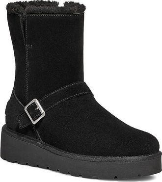 Koolaburra by UGG Kelissa Short Womens Boots Black : 11 M, Leather