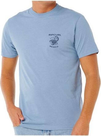 Rip Curl Desti Animals Tee T-Shirt f&uuml;r Herren | blau