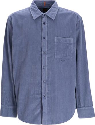 HUGO BOSS Blue Logo Shirt