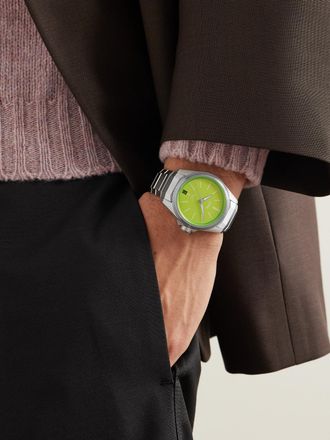 Oris + The Muppets ProPilot X Kermit Limited Edition 39mm Titanium Watch, Ref. No. 01 400 7778 7157-Set