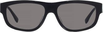 Fendi Grey Geometric Sunglasses FE40157F 01A 57