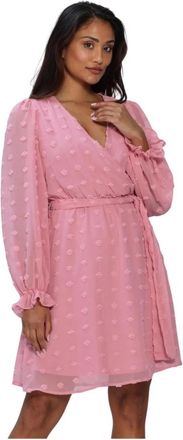 Y.A.S Y.a.s, Kleedjes, Dames, Roze, L, Dottie LS Wrap Dress