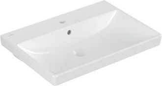 Villeroy & Boch V&b Waschtisch Avento 650x470mm M &Uuml;l Stone White Ceramicplus