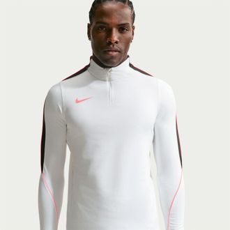 Nike Heren Strike Boor Top (Grijs)