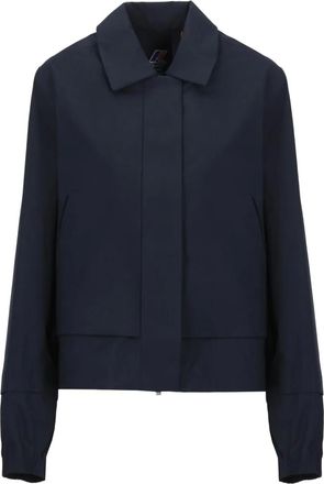 K-Way Giacca Isarty con zip - Blu