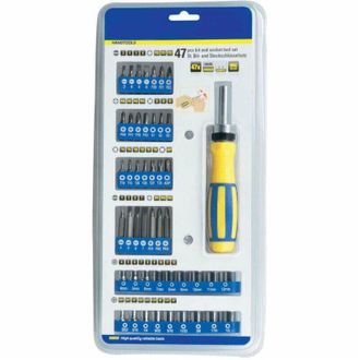 Trade Shop Trade Shop - Multibit Cacciavite A Cricchetto Con 46 Inserti Chrome Vanadium Magnetici