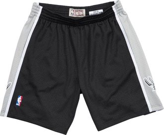 Mitchell & Ness x NBA San Antonio Spurs Road 1998-99 Swingman Shorts Black SMSHGS18251-SASBLCK98