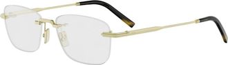 Dior BlackSuitO S27U Optical Frame - male - Dior - Glasses - Yellow - 56 MM - Accessories