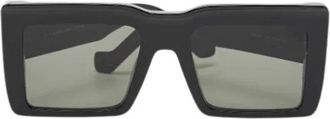Loewe Pre-owned Glazen Zonnebril - Dames - Vintage Accessoires - Zwart - ONE Size - Vintage