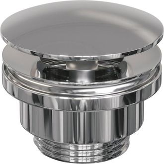 Marcel Breuer Chrome Edition Wastafelplug - always open - chroom