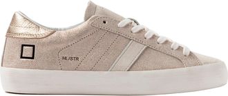 D.A.T.E. Hill Low Sneakers in Stardust Platinum