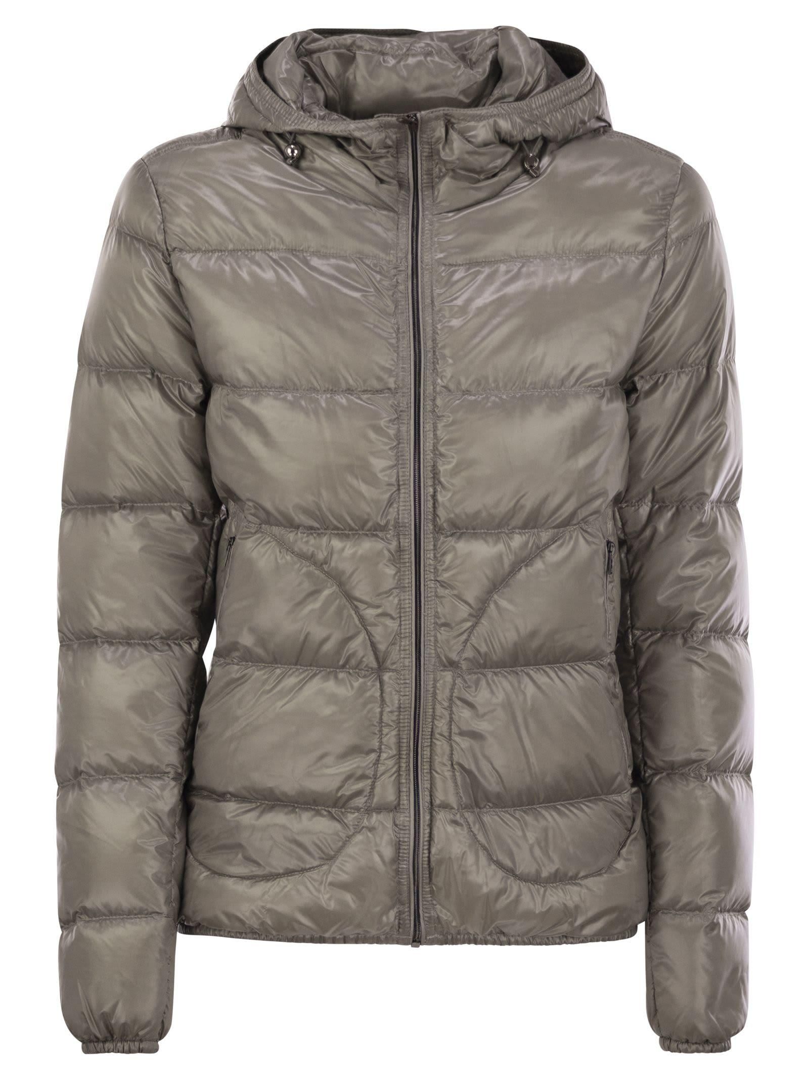 ダウンジャケット・コート HERNO Ultralight Nylon Down Bomber Jacket (PI001998D 9406) Herno Ultralight Nylon Down Bomber Jacket from $278.00 - on