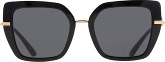 Dolce & Gabbana Dark Grey Butterfly Ladies Sunglasses DG4474 501/87 53