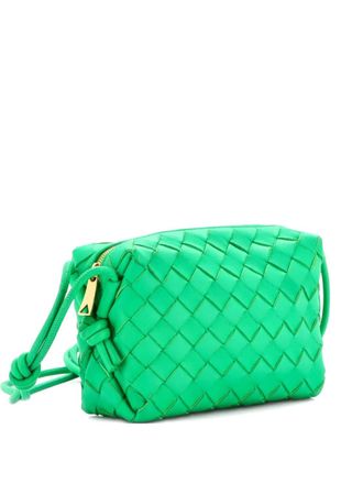 Bottega Veneta Loop Intrecciato Nappa Mini crossbody bag - Verde