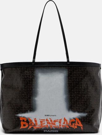Balenciaga Snob Large canvas tote bag