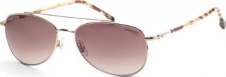 Carrera Womens CA224S-0J5G-HA CA224S 58 0J5G HA Fashion Sunglasses - Rose Gold - One Size