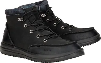 Hey Dude Mens Bradley Boot In Classic Black