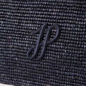 Patou Trapeze Tote Bag - Navy