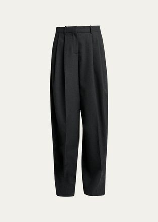 Givenchy Wool Pleated Balloon Pants