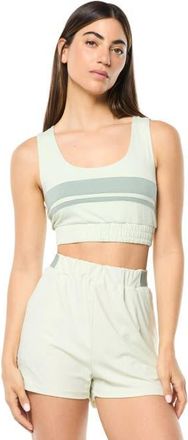 Sergio Tacchini Eva Sports Bra in Almost Aqua at Nordstrom, Size Xx-Large
