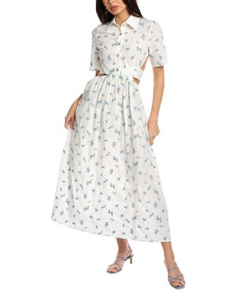 Sister Jane Lapis Shell Shirtdress