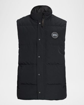 Canada Goose Men & apos;s Garson Black Label Vest