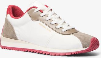 Michael Kors Rhodes Mixed-Media Trainer
