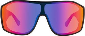 Kurt Geiger Mask Sunglasses in Black/pink Sp at Nordstrom