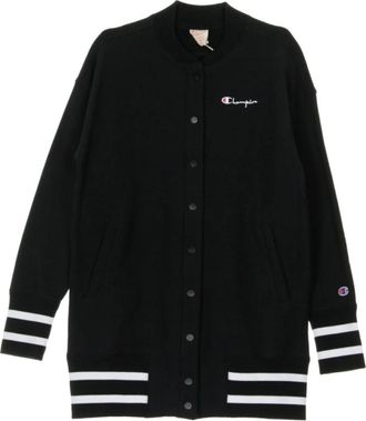 Champion Omgekeerde weefgie gbomberjack - Dames - Bomber jackets - Zwart - M - Jassen