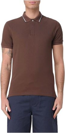 Colmar Polo in Cotone - - Tops - Uomo - Marrone - M
