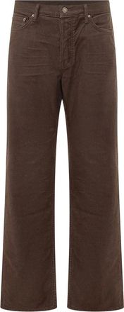Tom Ford Moleskin 50S Straight - Heren - Regular Fit Jeans - Bruin - W38 - Jeans