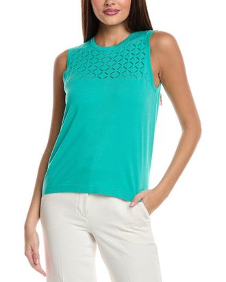 St. John Float Knit Shell